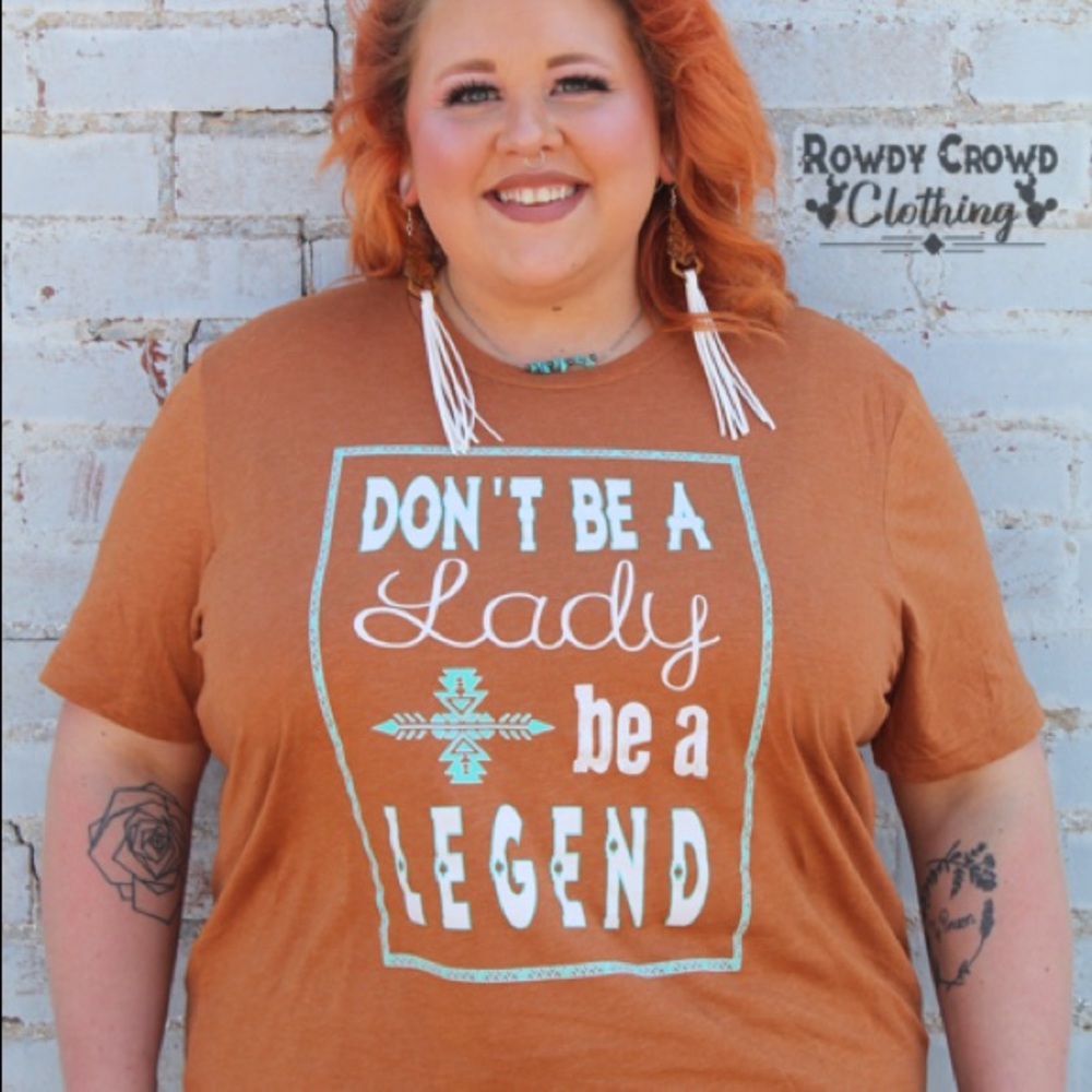 Be A Legend Tee - Picture 3 of 3